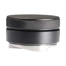51mm Stainless Steel Coffee Tamper Coffee Distributor Leveler Black
