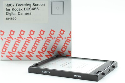 Mamiya RB67 タイプA Focusing Screen 美品 UNUSED】 Mamiya RB67 Focusing Screen Type A Matte for Kodak