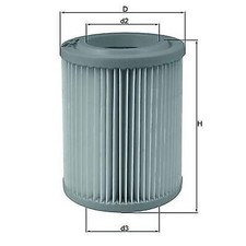KNECHT LX 1768 AIR FILTER FOR HONDA