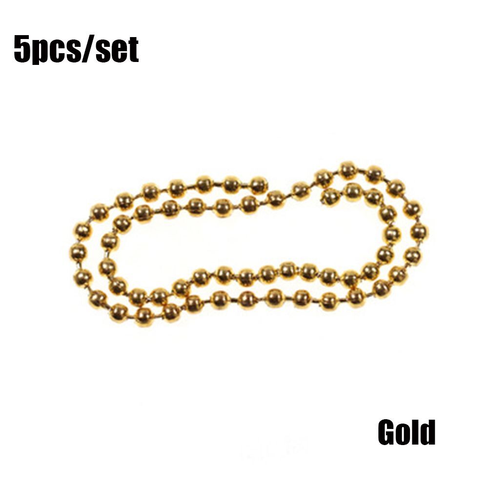 length NiceDesigned Fly Tying Bead Chain Fishing Materials Tying Bead