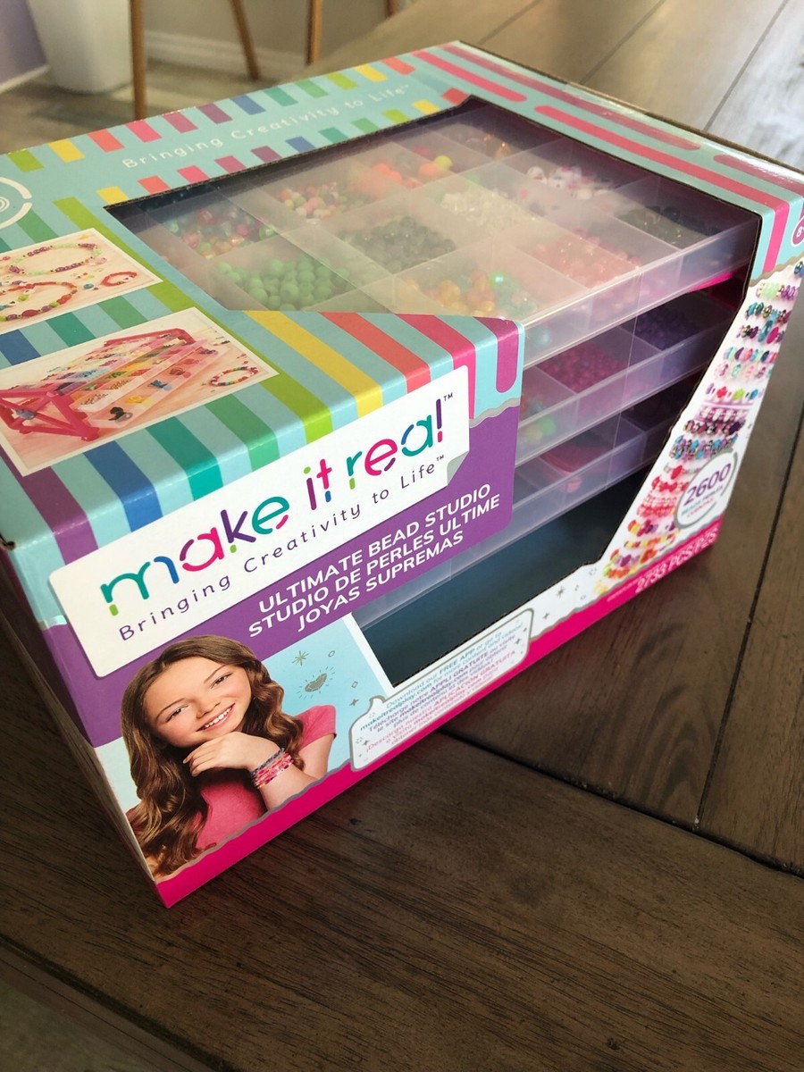 Make It Real Ultimate Bead Studio BRAND NEW Jewelry Making Kit