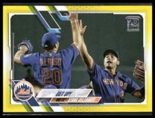 Get Up! #210 2021 Topps Yellow New York Mets