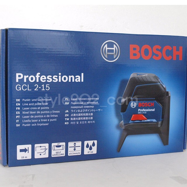 Bosch Gcl2-15 Professional 360º 