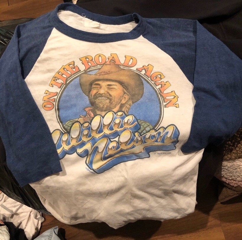 vintage t shirt (Willie Nelson) Gem