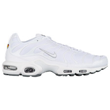 Nike Air Max Plus White/Cool Grey Mens Retro Tuned Running Shoes NEW