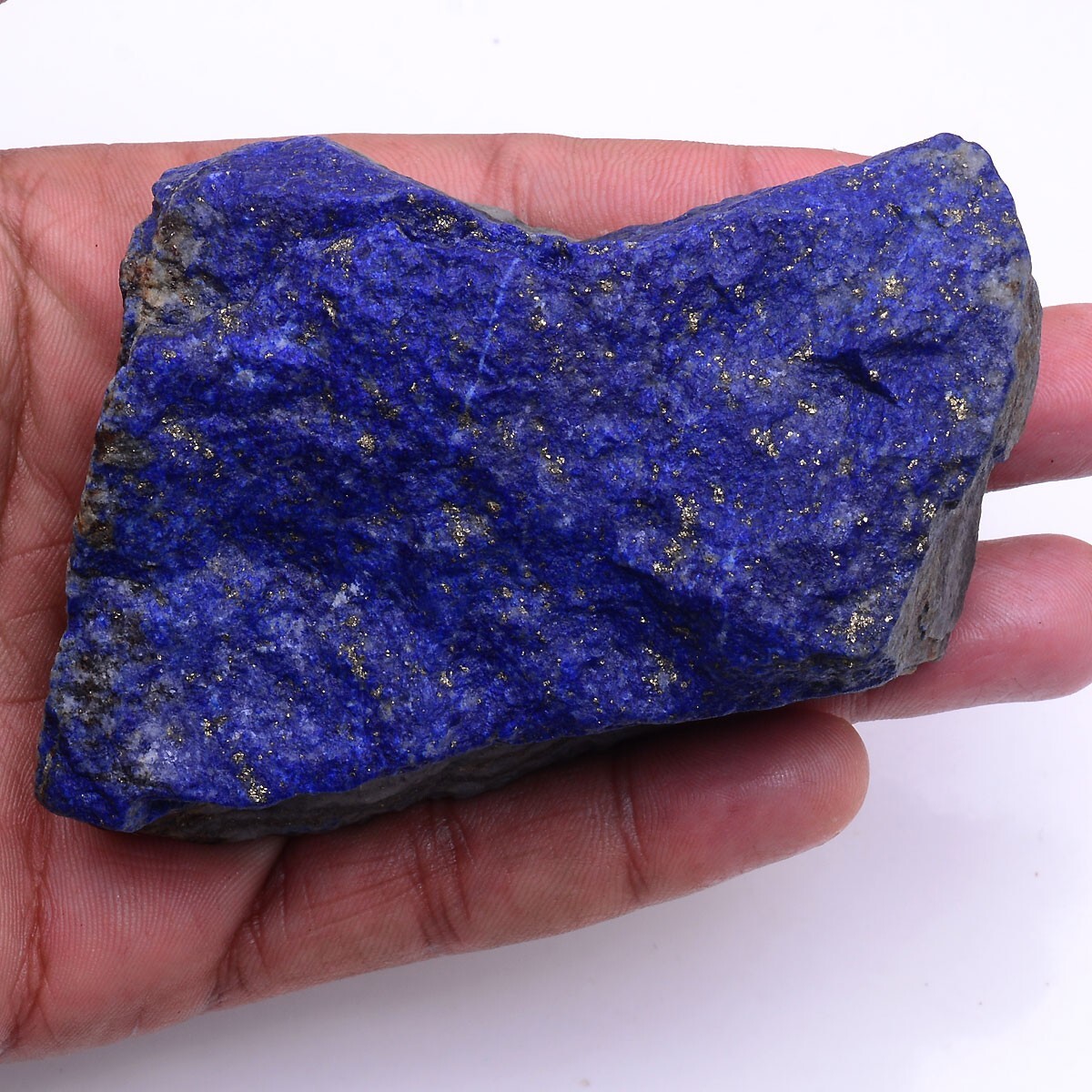 1584 Cts Natural Blue Lapis Lazuli Rough 95mm*61mm Untreated Huge