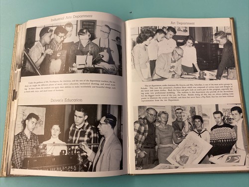 1958 CAVALIER ANNUAL PULASKI HIGH SCHOOL MILWAUKEE WISCONSIN YEAR BOOK - Picture 11 of 12