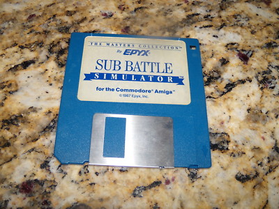 Sub Battle Simulator for the Commodore Amiga on 3.5" floppy disk(s) | eBay