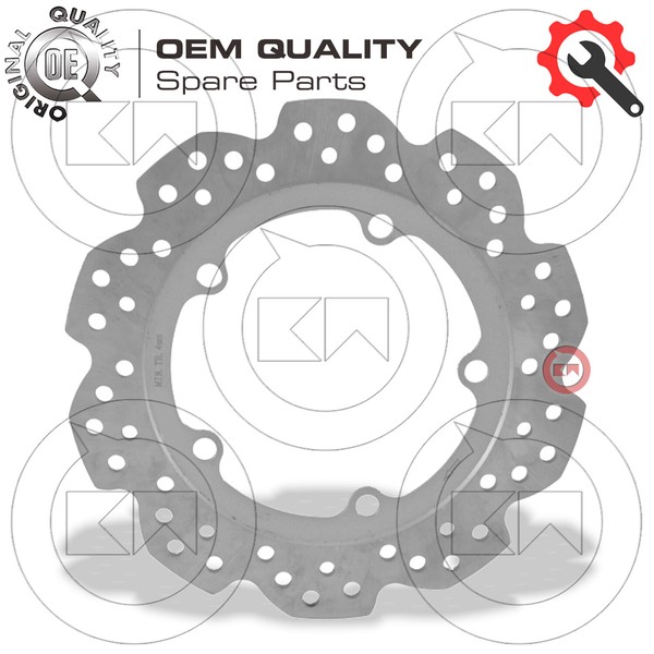 Hintere Bremsscheibe Originaltyp Honda NC 750 XD DCT ABS 750 2014/2015-image