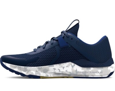 Under Armour Men's Project Rock BSR 2 Marble Blue/White Athletic