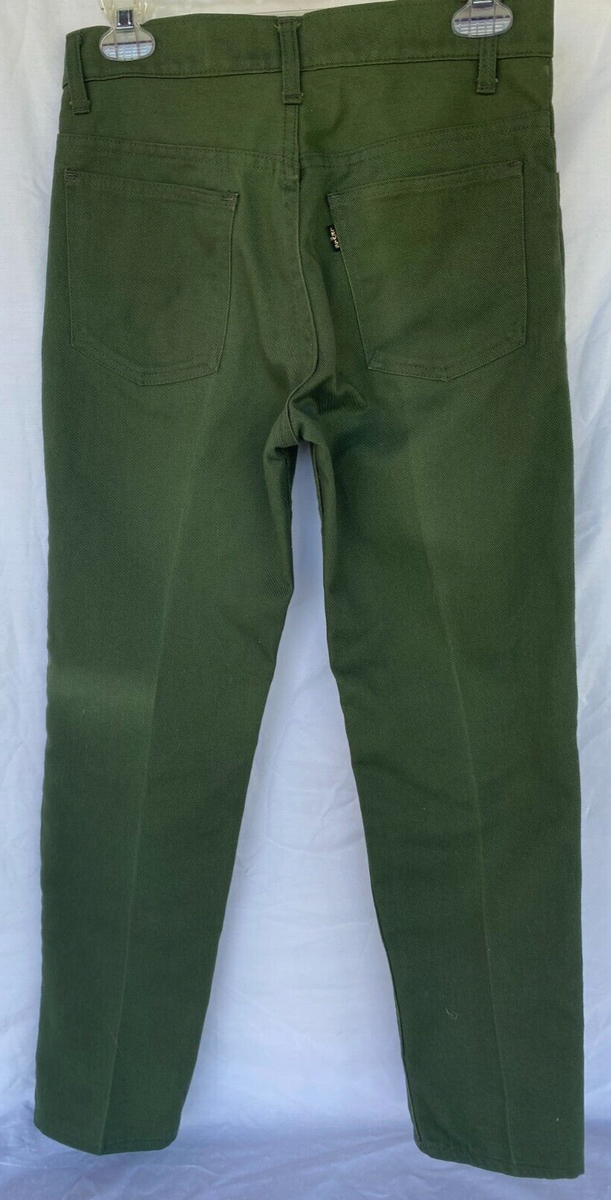 VTG LEVIS..BIG E..GREEN..DENIM..JEANS..29 VTG LEVIS..BIG E..GREEN..DENIM..JEANS..29