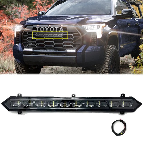 Front Grille Led Light Bar For Toyota Sequoia Tundra TRD Pro 2022 2023 ...