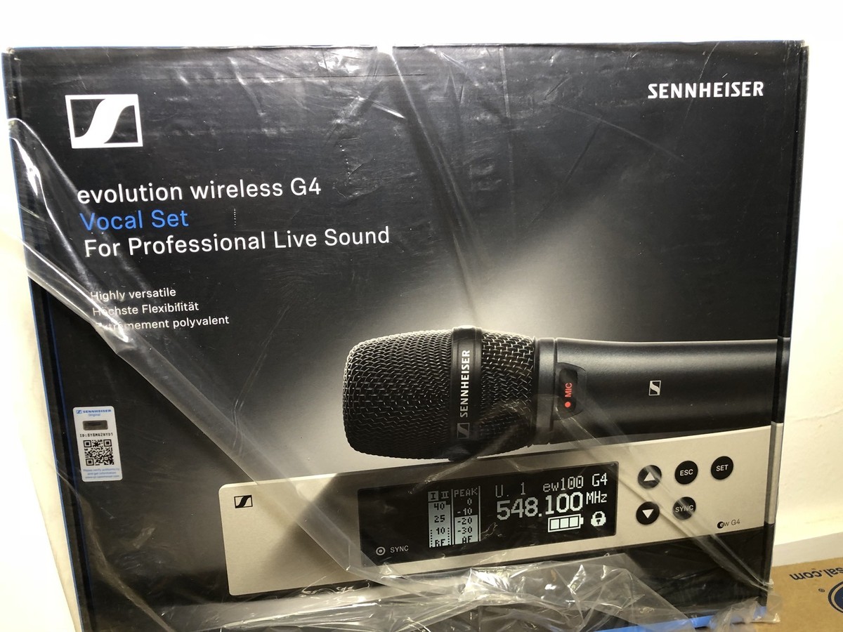 Sennheiser ew 100 G4-835-S-A Handheld Microphone Wireless Sennheiser ew 100 G4-835-S-A Handheld Microphone Wireless