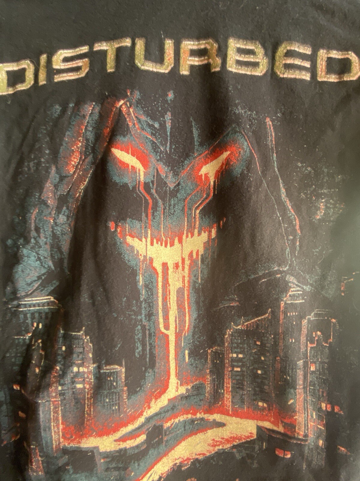 Disturbed Divisive Concert Tour T-Shirt Black Shirt Size Small | eBay