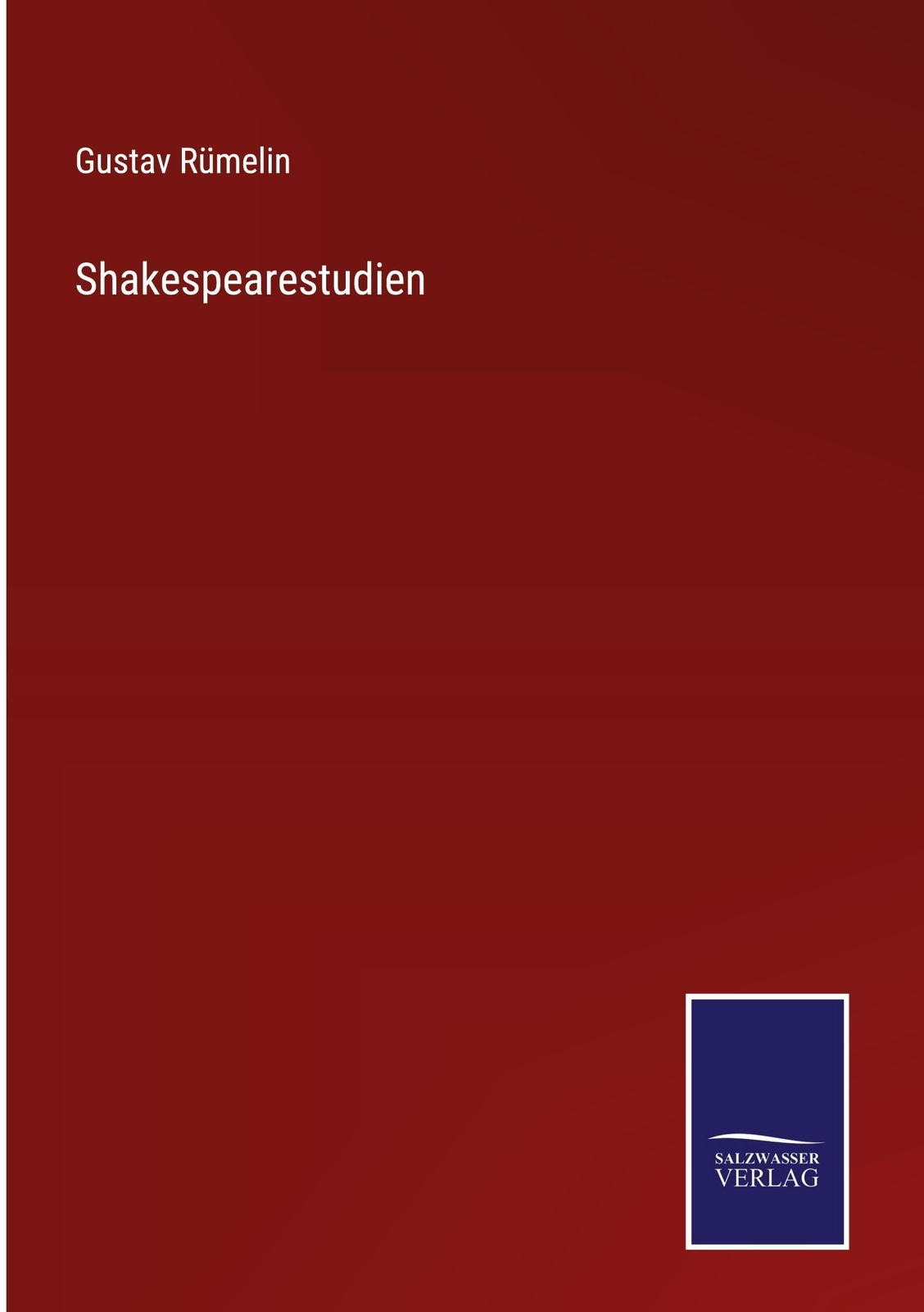Thumbnail - Shakespearestudien, Gustav Rümelin