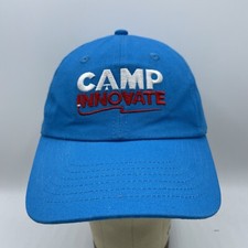 Camp Innovate Hat Youth Adjustable Strapback Blue Baseball Cap La Petite Academy