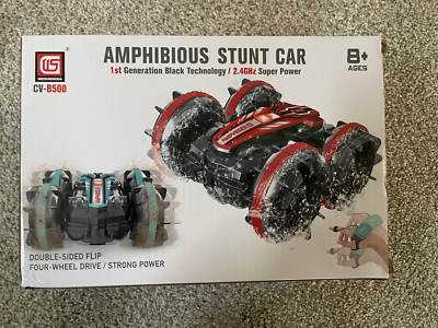 Stunt Car Teledirigido Anfibio Amphibious Remote Control Stunt Car