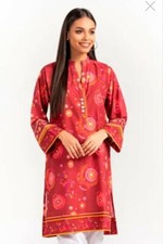 NWT GUL AHMED Khaddar Kurti Size S Pakistani Designer Indian SAFINAZ JOFA