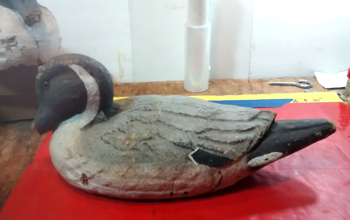 3 Vintage Paper Mache Duck Decoys eBay