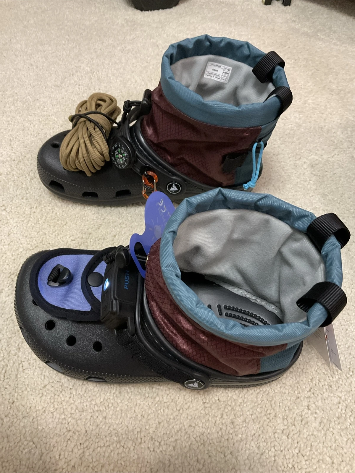 Crocs Camping Utility Boot Brand New Nicole Mclaughlin Womens Size 6 206905-0C4)