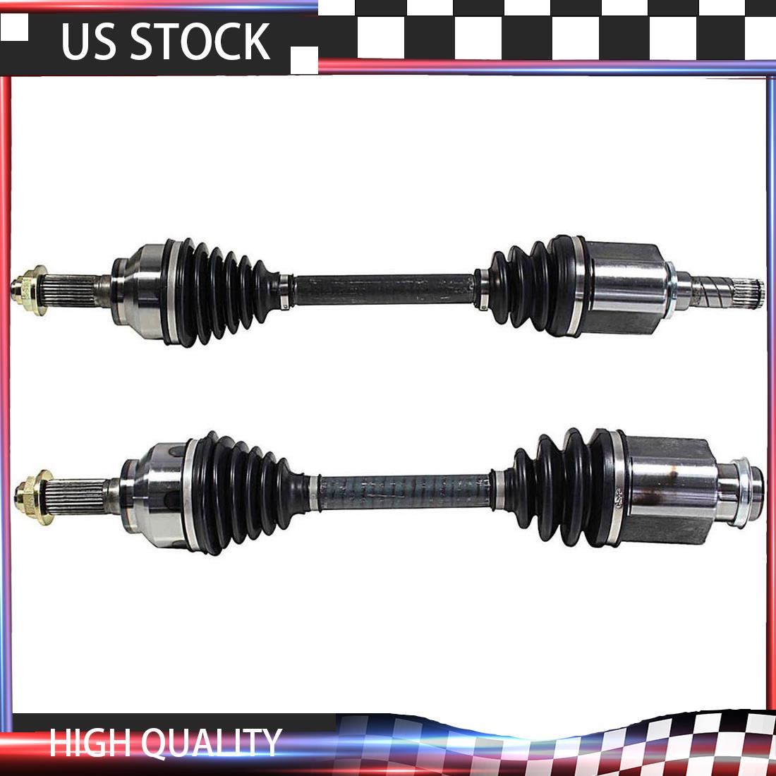 Pair Front CV Axle For MAZDA 3 Automatic Transmission L4 2.0L 2000cc