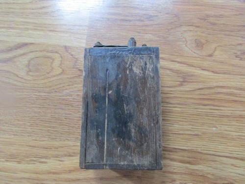 Old Ford Ignition Coil Wood Box Antique Buzz - Picture 3 of 7