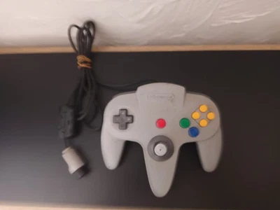 MANETTE officielle Nintendo 64 grise N64 analogique - Photo 1/2