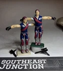 1985 Vintage GI JOE COBRA CRIMSON TWINS TOMAX & XAMOT HASBRO ACTION FIGURES