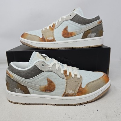 Air Jordan 1 Low SE Multi-Color Sail Light Bone Mens 10.5 No Lid IM6664-991