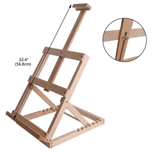 Vencer Heavy Duty Adjustable Tabletop Studio H-Frame Artist Painting Easel,VA... - Picture 4 of 7