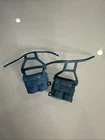 Vintage Star Wars Yoda Backpacks Lot Of 2 Accessories 1980 HK Kenner