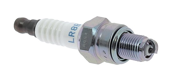 NGK Fits LR8B Spark Plug - Standard 10 Mm Thread, 0.500 In Reach, Gasket Seat