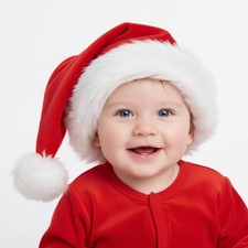Santa Hats Christmas Hats For Party Unisex Adult Kids Size Xmas Holiday Supply