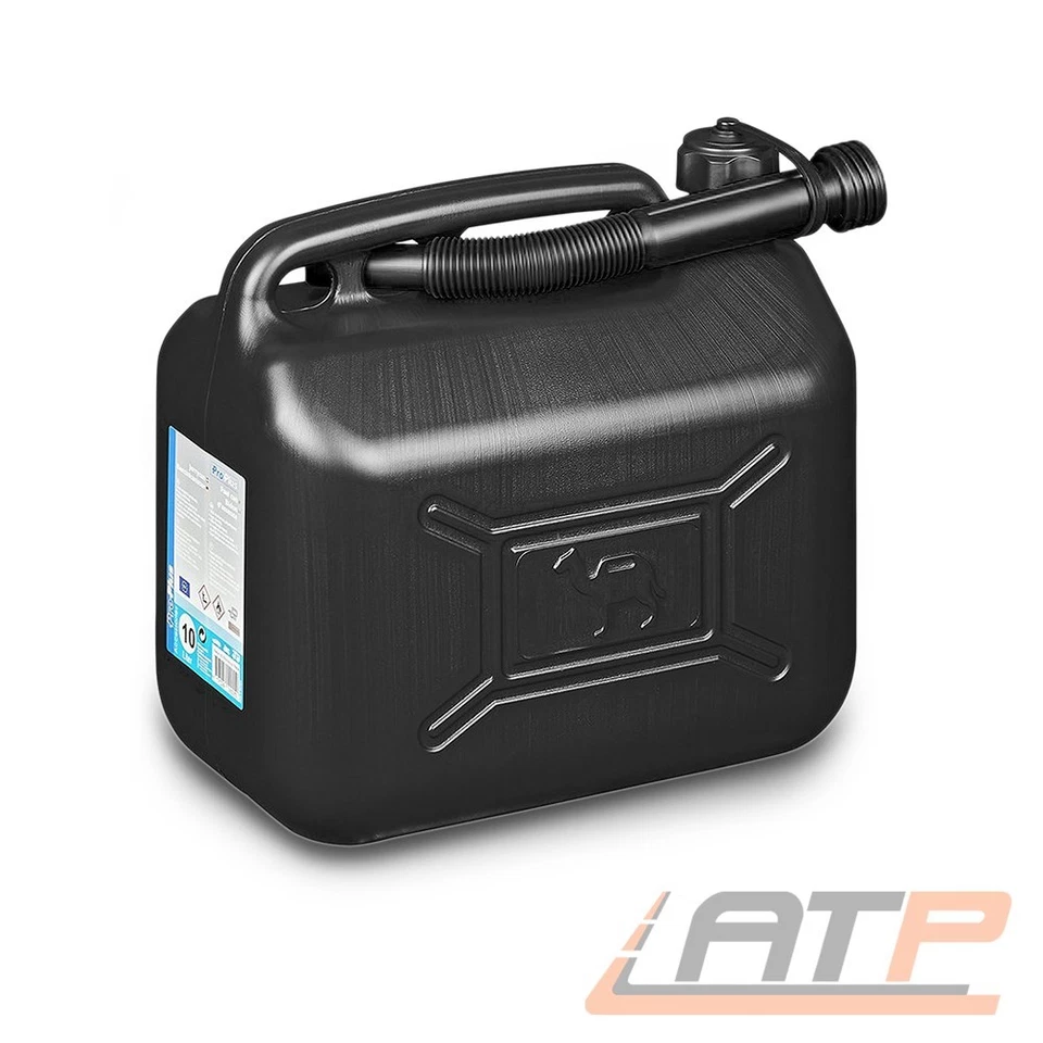 BENZINKANISTER 5x 10 LITER DIESEL KRAFTSTOFFKANISTER BENZIN KRAFTSTOFF +TRICHTER - Bild 4 von 4