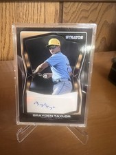 2025 Pulse Stratos Baseball BRAYDEN TAYLOR Auto   3/12