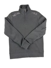 Michael Kors 81 Logo Quarter-Zip Pullover Sweatshirt Size S. A-0072