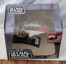 MicroMachines STAR WARS Action Fleet A-WING STARFIGHTER w  C-3PO and Rebel Pilot