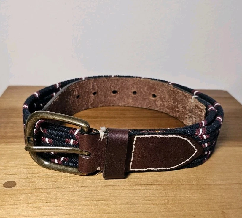 Club Monaco | Women’s XS 28”-30” | Brown Smooth Leather Wide Belt | Waist Cinch Club Monaco Women main image 4