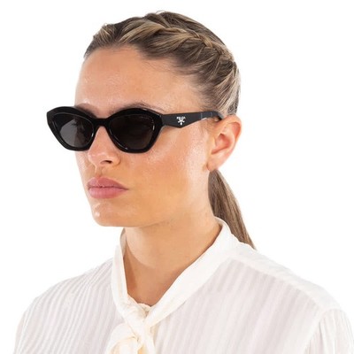 PRADA Women’s Jeweled Cat Eye Sunglasses Prada SPR20P-A Women's Pink Marble Cat Eye Sunglasses R1967