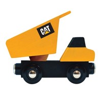 Masterpieces Caterpillar - Dump Truck Wood Toy Train, Assorted CAT Dump Truck