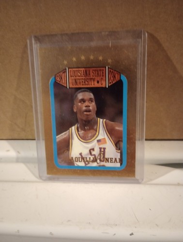Shaquille O'Neil Louisiana State University Gold Border Sports Card - Picture 2 of 6