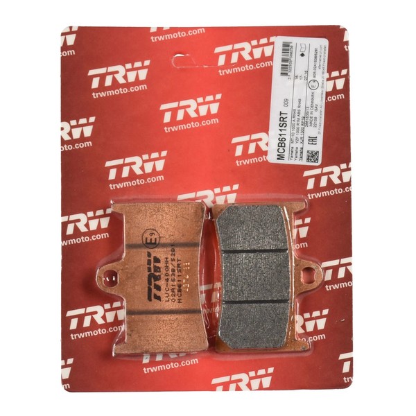 TRW Bremsbelag Sinter Road (FüR: Yamaha FZ6 S2 Fazer ABS RJ149 07-08 Vorne )-image