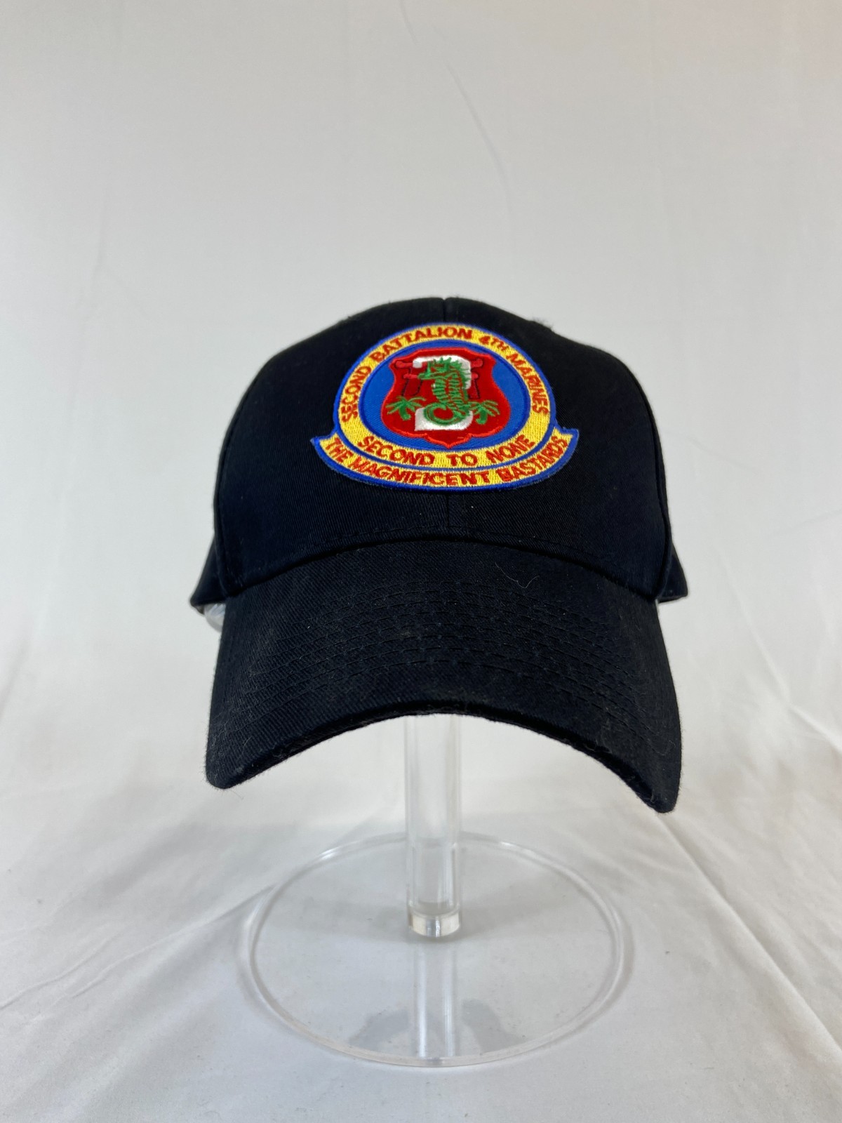 USMC Baseball Cap Strapback Hat Second Battalion … - image 1
