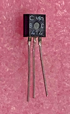 Siemens BC414 NPN transistor McIntosh Laboratory 132-054 package TO-92