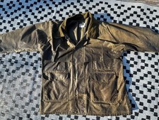 Filson Tin Cloth Field Jacket With Wool Vest Liner 461N Mens 46 Made In USA