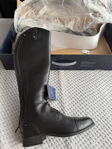 Ariat Heritage Contour II Field Zip Tall Riding Boots Black, UK Size 5.5 - Picture 3 of 4