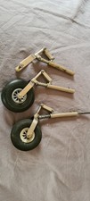 3 x High Quality Large Sprung Undercarriage RC Plane WW" Bomber Undercarriage L1