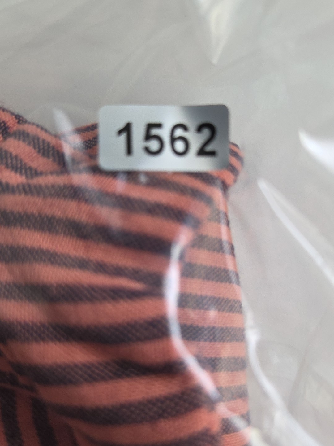 Soft Surroundings Orange Button Down Striped Sash… - image 5