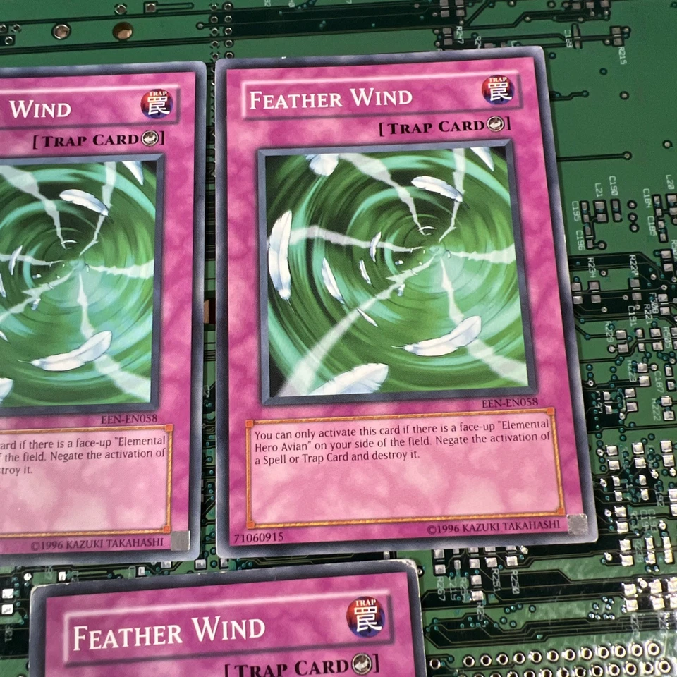 Feather Wind - EEN-EN058 - Common Elemental Energy Yugioh Card Mp 3 - Image 4 of 4