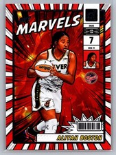 Aliyah Boston 2025 Donruss WNBA #10 Indiana Fever Net Marvels